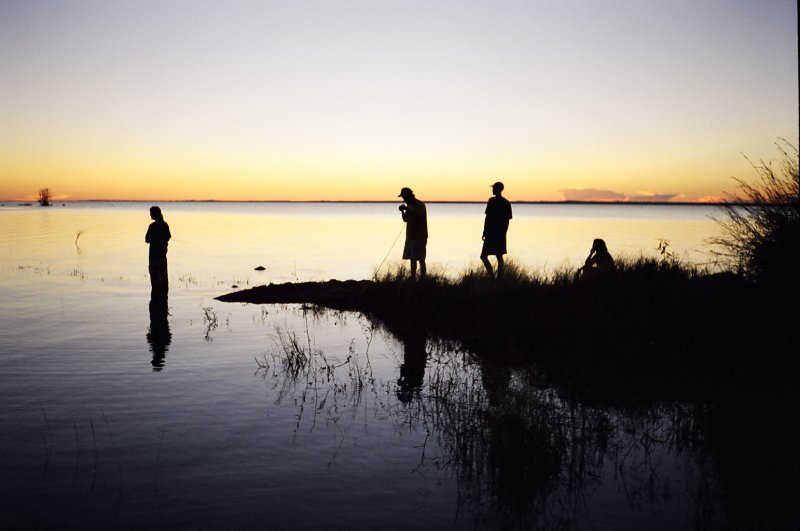 Fishing for Nembwe on Lake Iteshiteshi