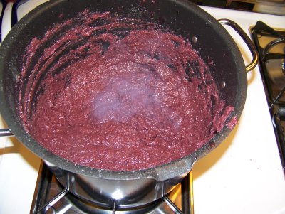 Second Boil to Thicken the Sauce to Dip Nuts Into