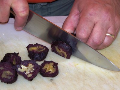 After Pulling the String Out, Slicing Makes the Nuts Obvious