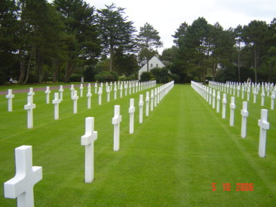 The Beaches of Normandy and the American Cemetery