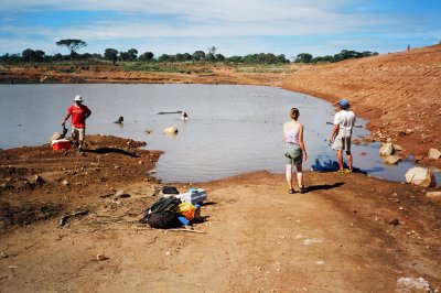 Environmental impact work on Mbala reservoir