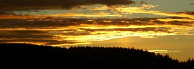 Sunrise over Lrenskog