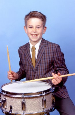 Frankie on the Drums
