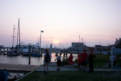 Beaufort at sunset