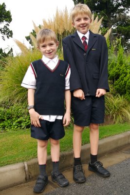 new school uniform