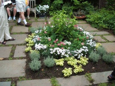 The next garden was being judged by some garden club.  This mound of plants is wonderful to see!