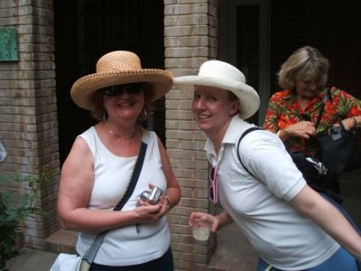 The Kathy on the right is Kathy Jentz, Publisher/Editor of Washington Gardener