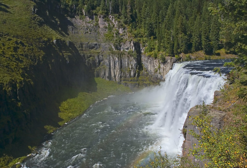 Mesa Falls in Idaho