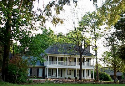 House - Peeking through the trees