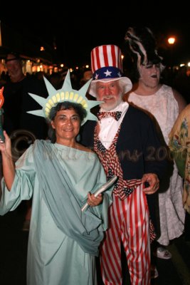 Uncle Sam & Lady Liberty