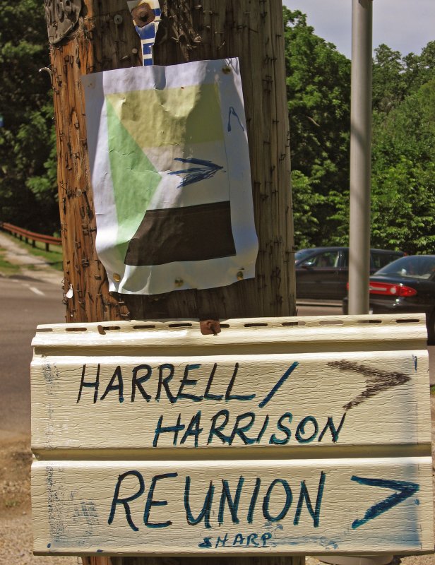 First sign on the pole on Belmont Ave at Montgomery Drive