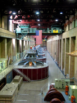 Power Generators at Hoover Dam