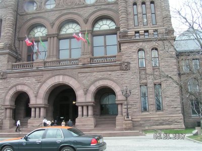 Reception at Queen's Park