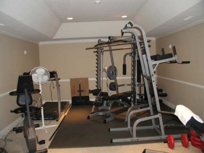 jeff's workout room