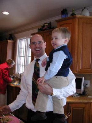daddy and big brother joe