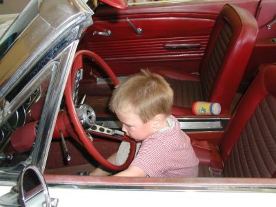 third generation driving the convertible