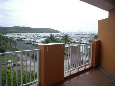 condo view of the marina