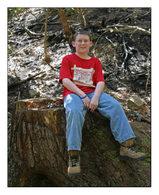 hunt on stump