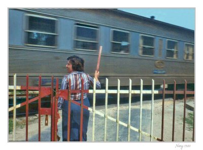 1980 - railway guard