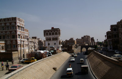 Traditional building style in old Sanaa
