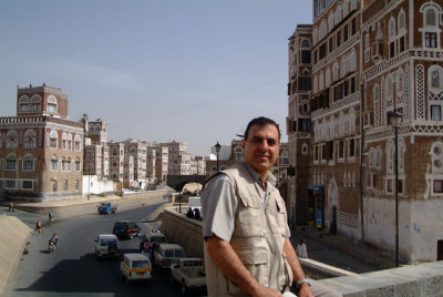 Self portrait in old Sanaa
