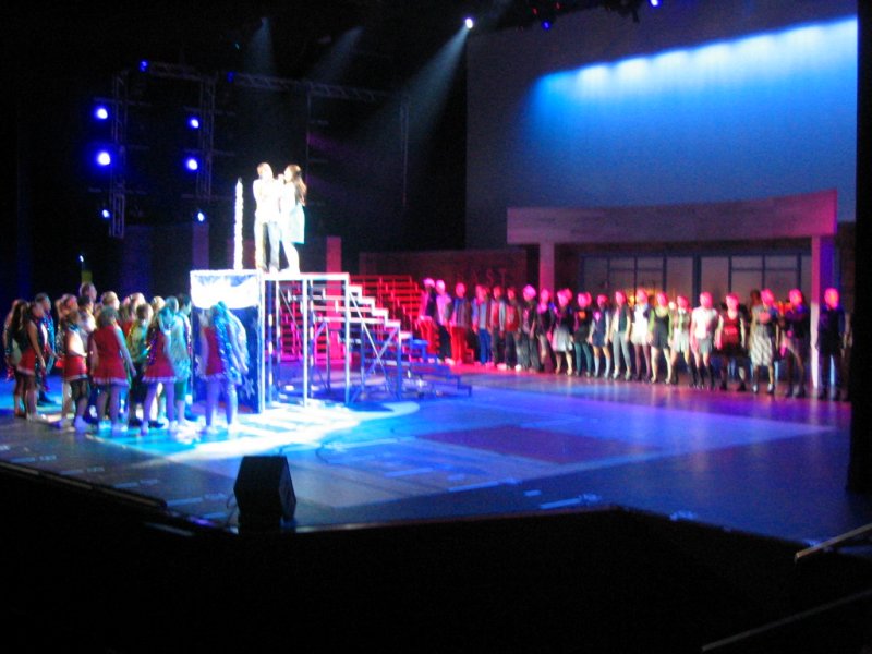 At the theatre (Stadthalle)