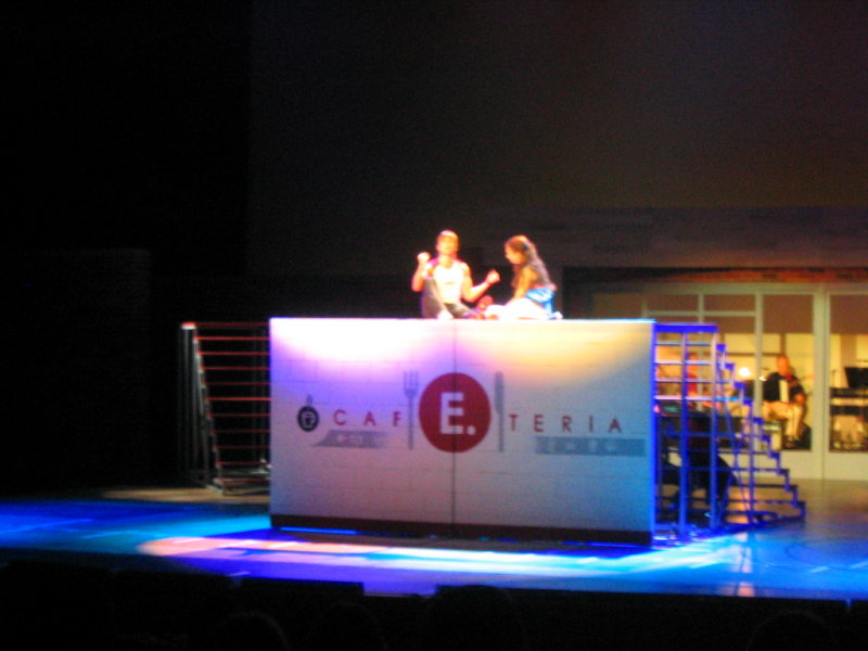 At the theatre (Stadthalle)