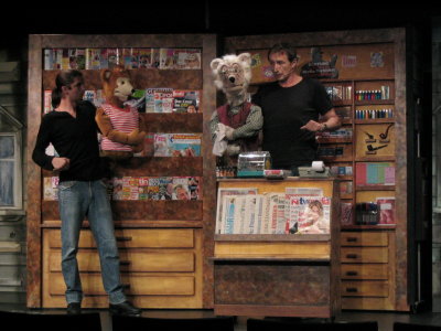 Tabak Petz with Pezzi and grandfather Petz