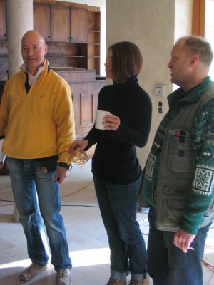 Petra, Franz and Markus