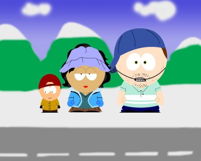 the family goes to South Park