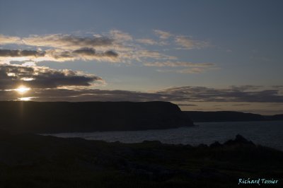 Cape spear, Coucher de soleil sur St John's Bay pict4252.jpg