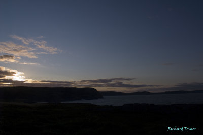 Cape spear, Coucher de soleil sur St John's Bay pict4253.jpg