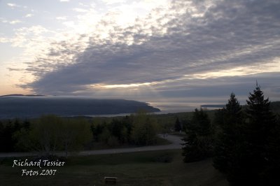 Lev de soleil, Baie-Saint-Paul