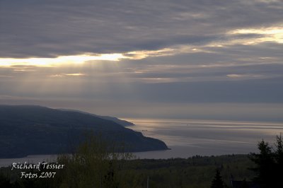 Lev de soleil, Baie-Saint-Paul
