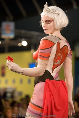 NK bodypaint Utrecht 2007