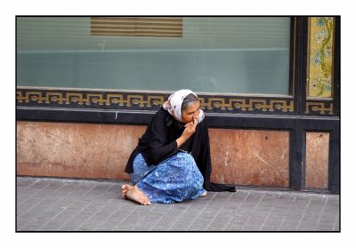 Poor in Barcelona
