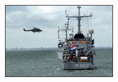 M860 Hr Ms Zierikzee - Westland SH-14D Lynx - 268 