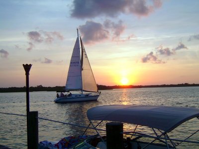 Sunset Sailing Intracoastal