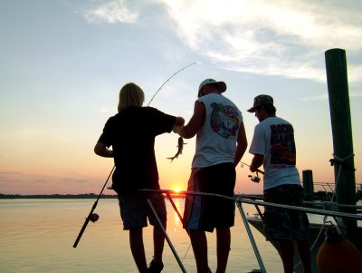 Boys Fishing