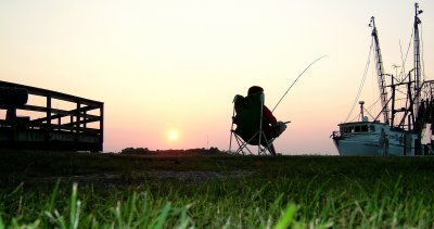 Sittin',Fishin'@Sunset