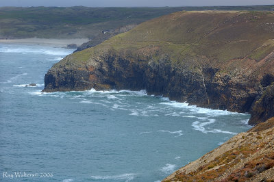 View from Coast Path, St. Agnes to Perranporth