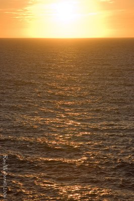 Sunset at Perranporth