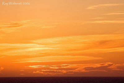 Sunset at Perranporth