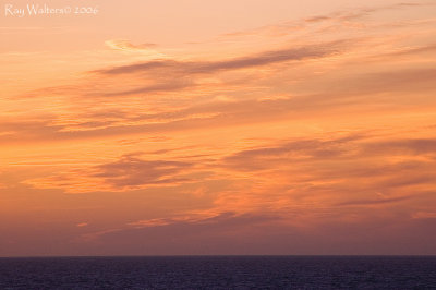 Sunset at Perranporth