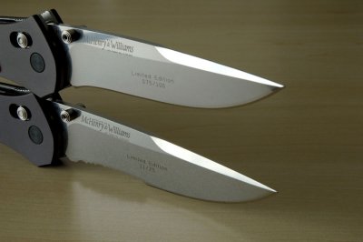 Benchmade 710-03 & 710S-03 blade engraving