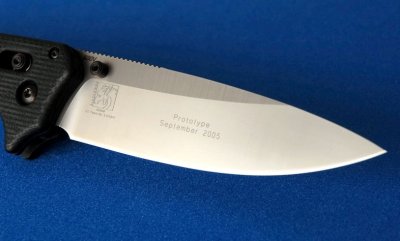 Benchmade 610 blade engraving