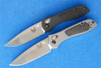 Benchmade 707 proto & 707-701 front