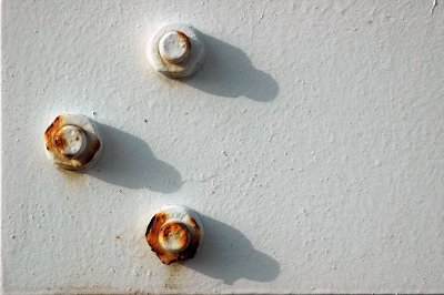 bolts, not screws