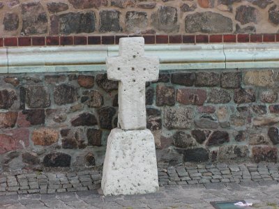 Pope's cross, Marienkirche Berlin