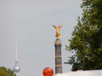 Victory tower and radio tower berlin.